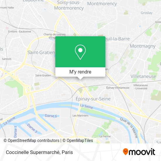 Coccinelle Supermarché plan