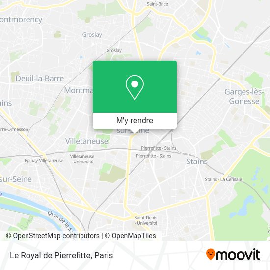 Le Royal de Pierrefitte plan