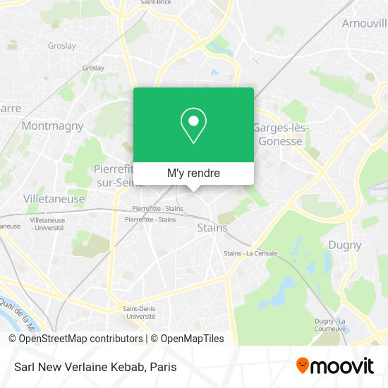 Sarl New Verlaine Kebab plan
