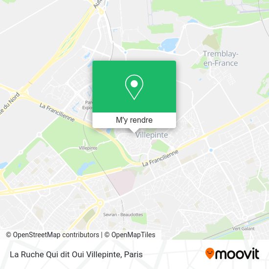 La Ruche Qui dit Oui Villepinte plan