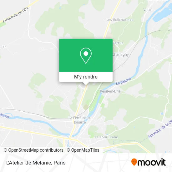 L'Atelier de Mélanie plan