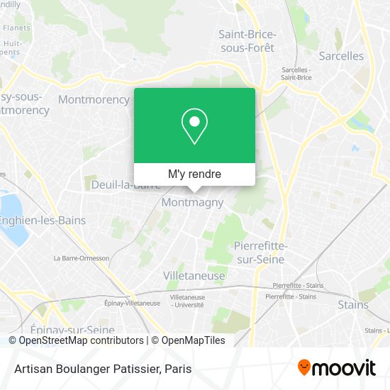 Artisan Boulanger Patissier plan