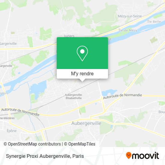 Synergie Proxi Aubergenville plan