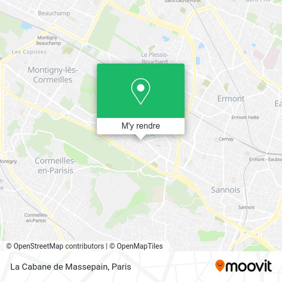 La Cabane de Massepain plan