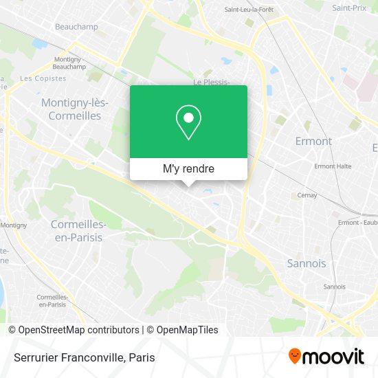 Serrurier Franconville plan