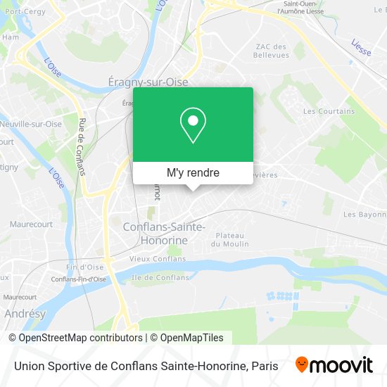 Union Sportive de Conflans Sainte-Honorine plan