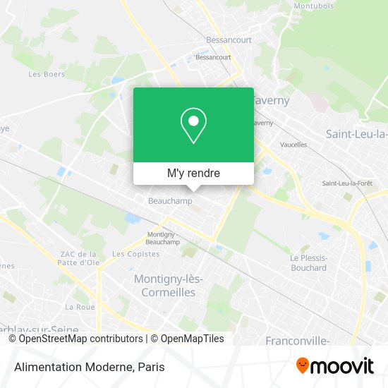 Alimentation Moderne plan