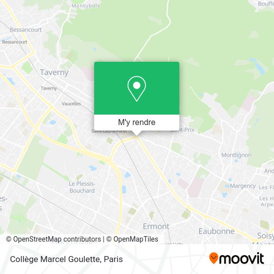 Collège Marcel Goulette plan