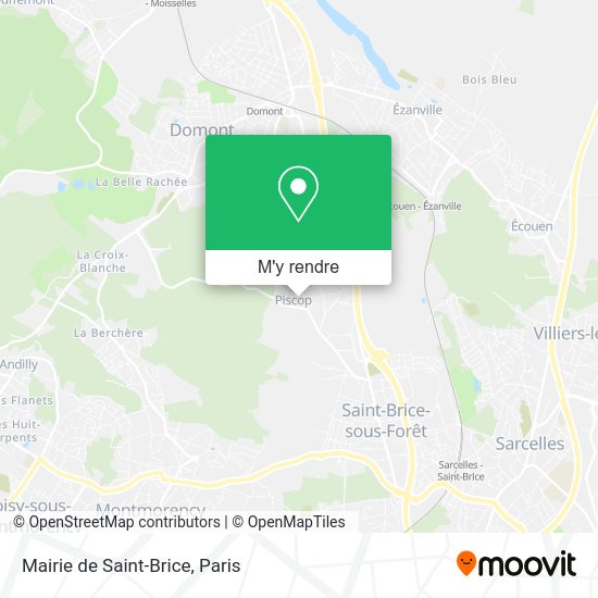 Mairie de Saint-Brice plan