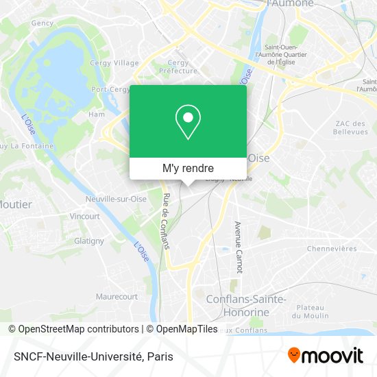SNCF-Neuville-Université plan