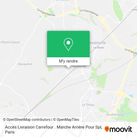 Accès Livraison Carrefour . Marche Arrière Pour Spl plan