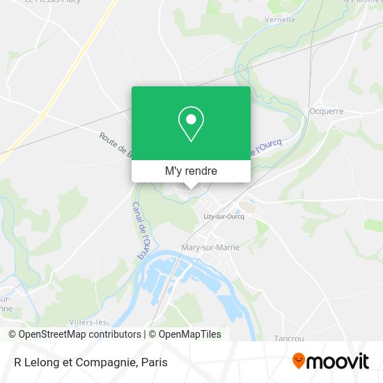 R Lelong et Compagnie plan