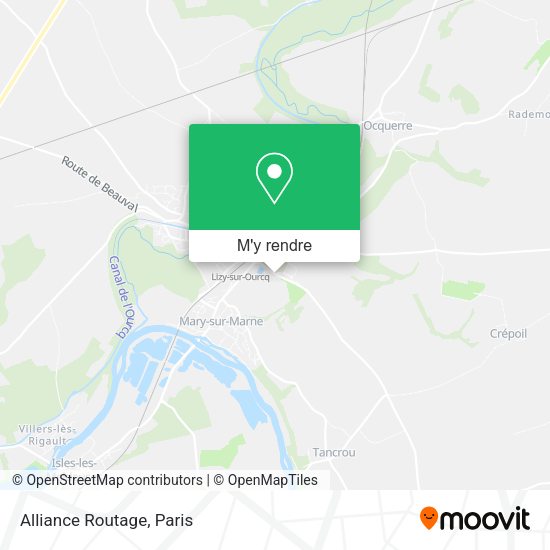 Alliance Routage plan