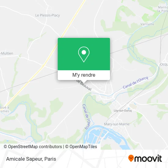 Amicale Sapeur plan