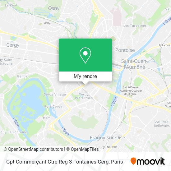 Gpt Commerçant Ctre Reg 3 Fontaines Cerg plan