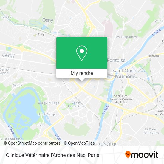 Clinique Vétérinaire l'Arche des Nac plan