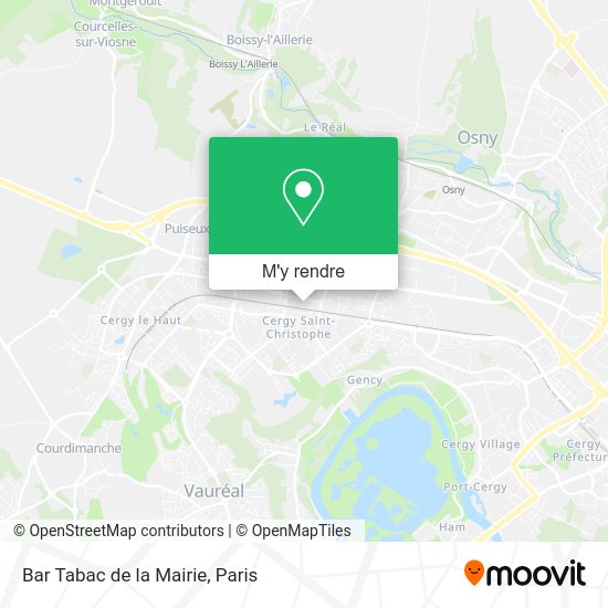 Bar Tabac de la Mairie plan