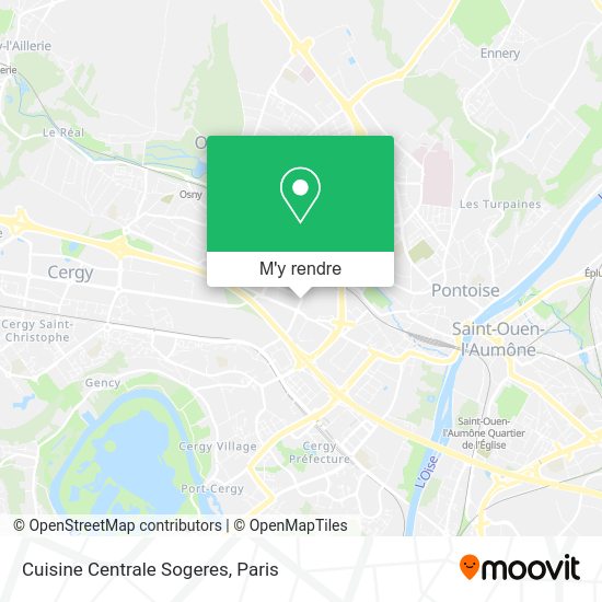 Cuisine Centrale Sogeres plan