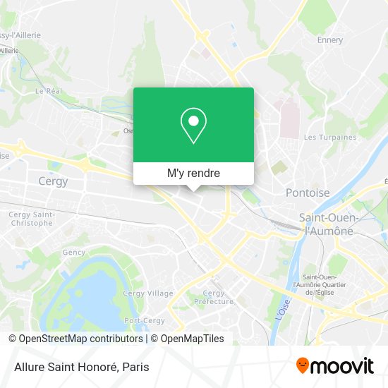 Allure Saint Honoré plan