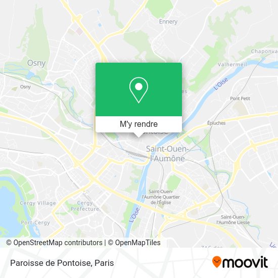 Paroisse de Pontoise plan