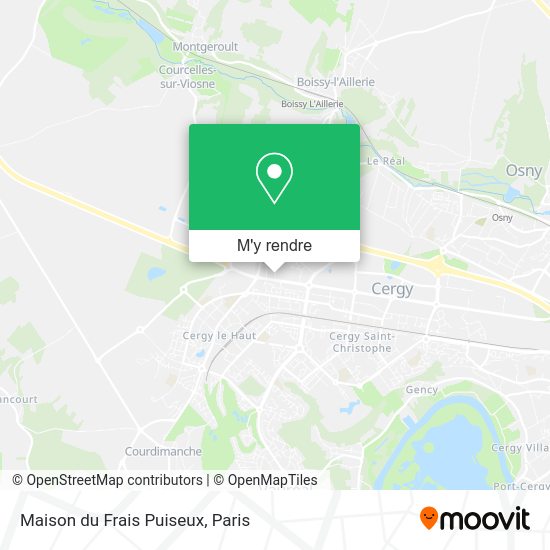Maison du Frais Puiseux plan