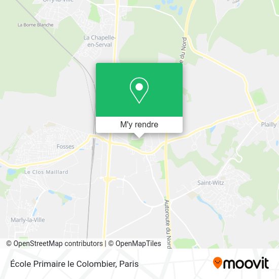 École Primaire le Colombier plan