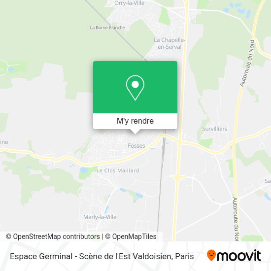 Espace Germinal - Scène de l'Est Valdoisien plan