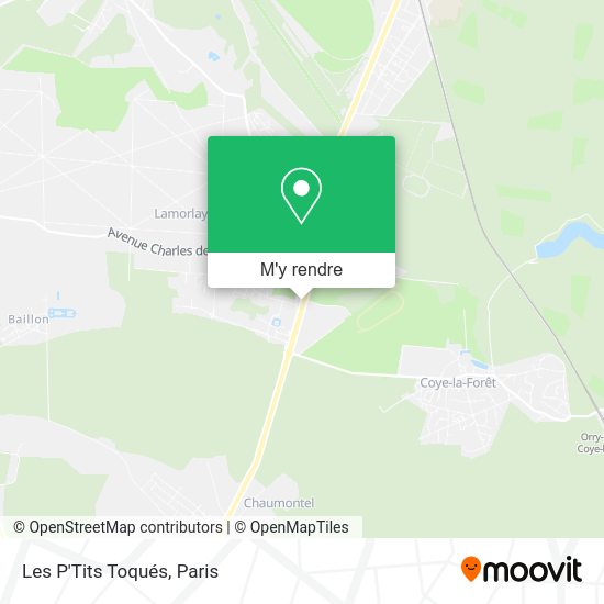 Les P'Tits Toqués plan