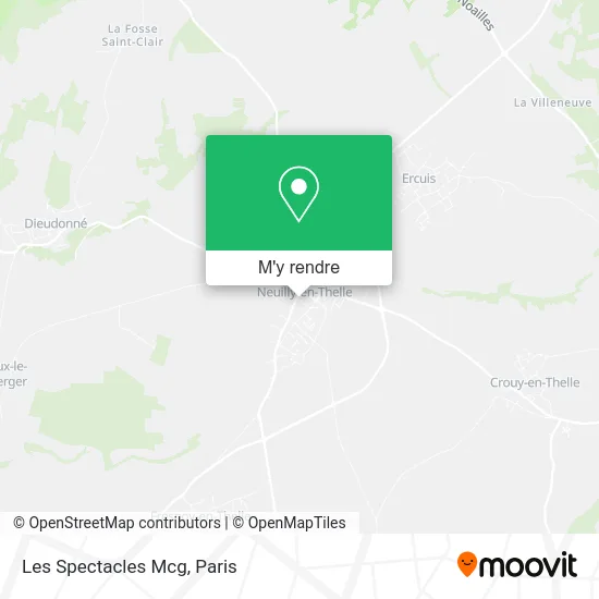Les Spectacles Mcg plan