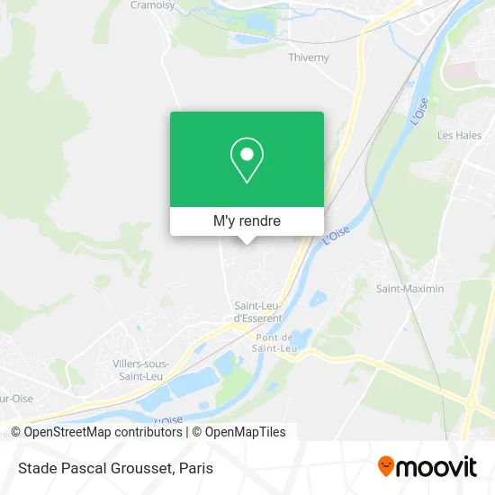 Stade Pascal Grousset plan