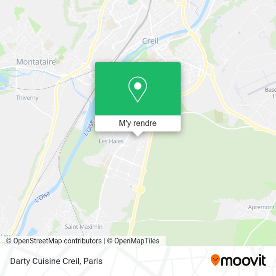 Darty Cuisine Creil plan