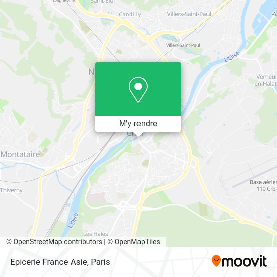 Epicerie France Asie plan