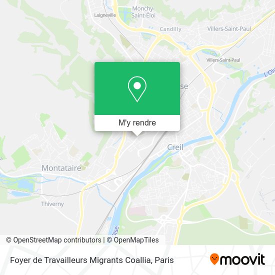 Foyer de Travailleurs Migrants Coallia plan