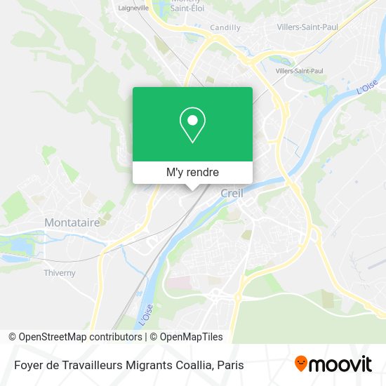 Foyer de Travailleurs Migrants Coallia plan