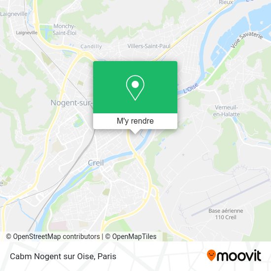 Cabm Nogent sur Oise plan