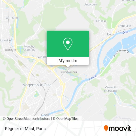 Régnier et Mast plan