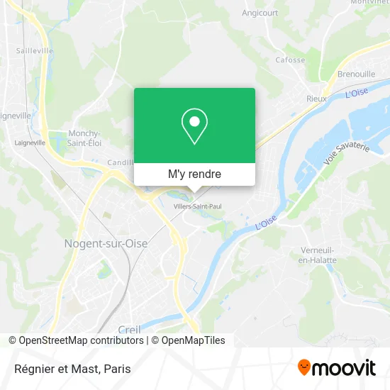 Régnier et Mast plan