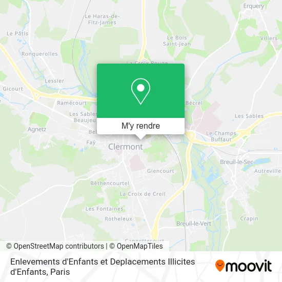 Enlevements d'Enfants et Deplacements Illicites d'Enfants plan