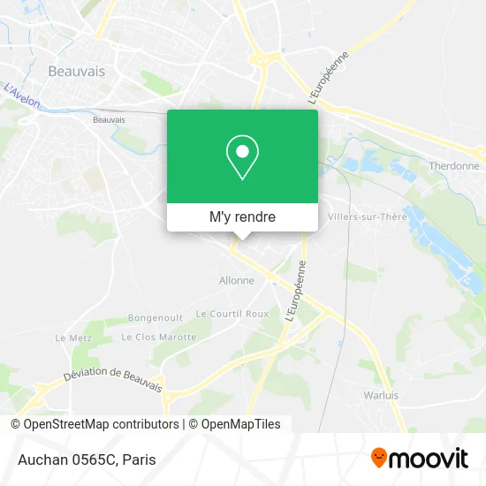 Auchan 0565C plan