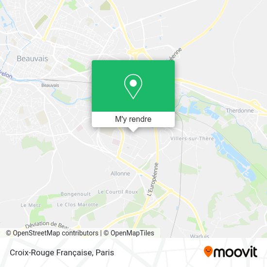 Croix-Rouge Française plan