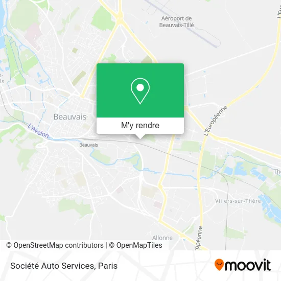 Société Auto Services plan