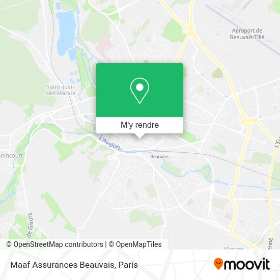 Maaf Assurances Beauvais plan