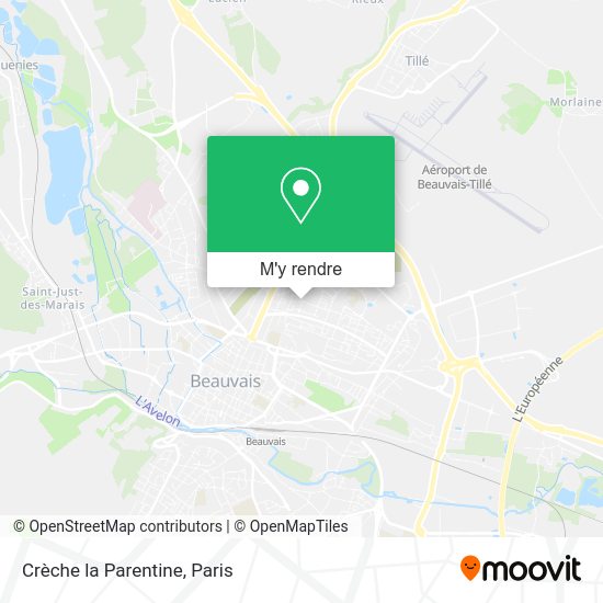 Crèche la Parentine plan