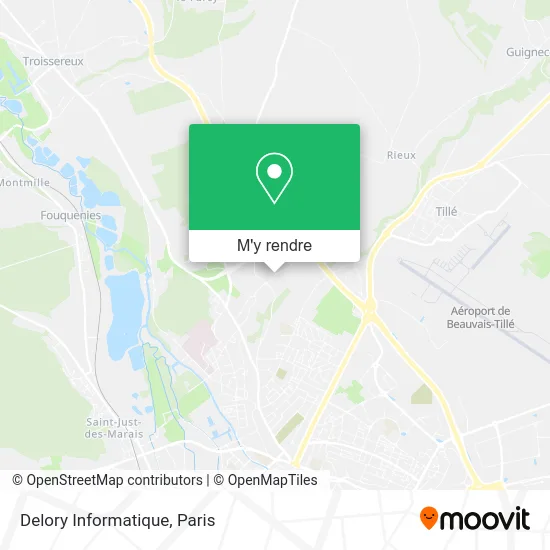 Delory Informatique plan