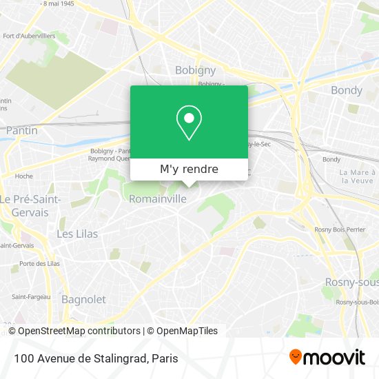 100 Avenue de Stalingrad plan