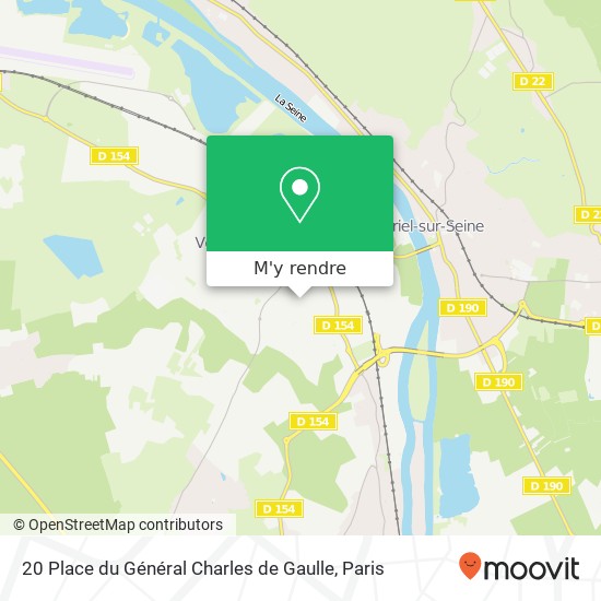 20 Place du Général Charles de Gaulle plan