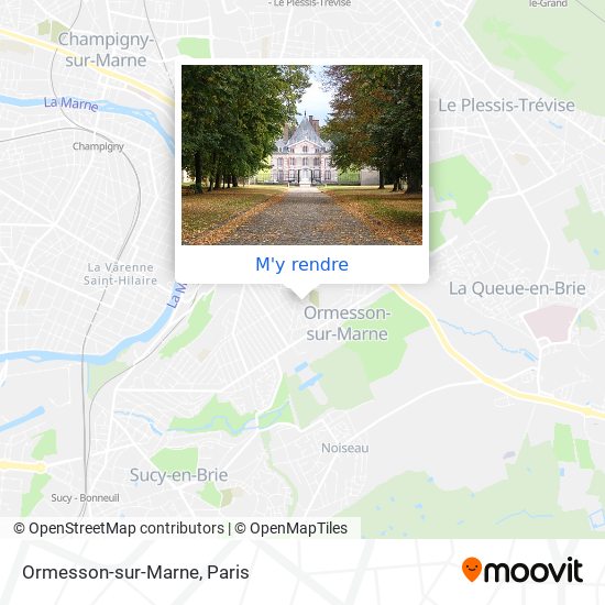 Ormesson-sur-Marne plan