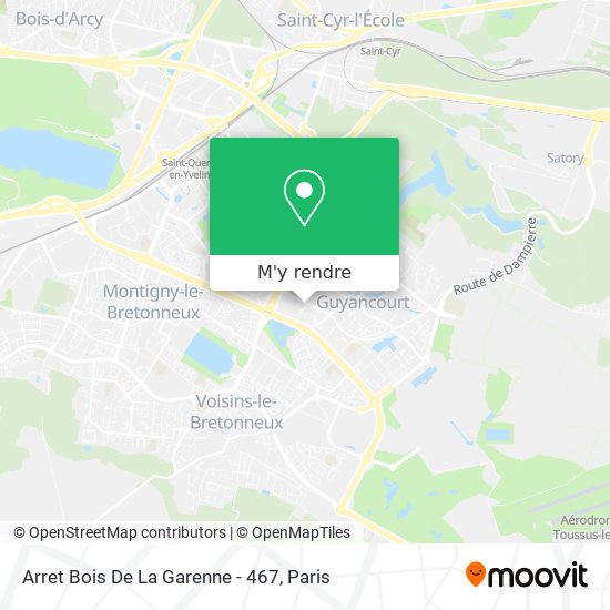 Arret Bois De La Garenne - 467 plan