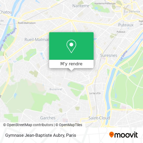 Gymnase Jean-Baptiste Aubry plan