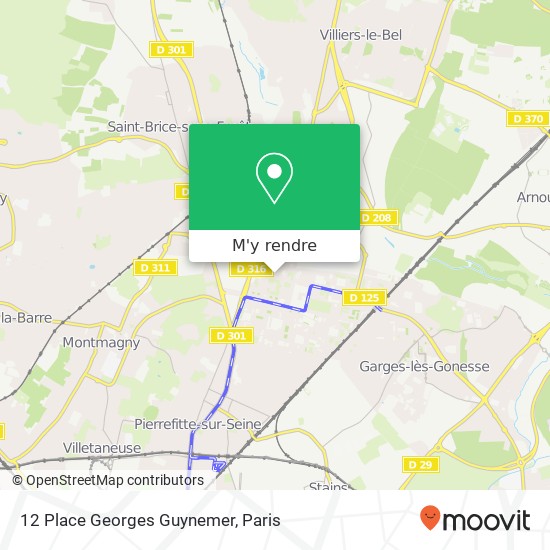 12 Place Georges Guynemer plan